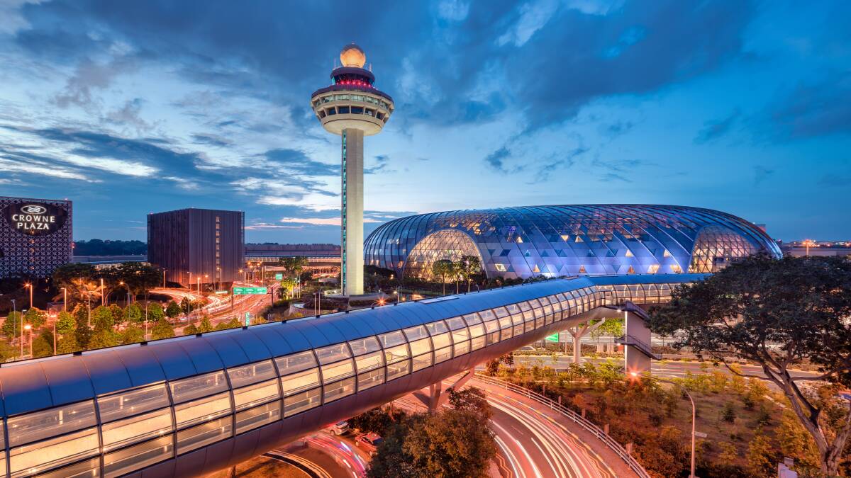 Singapore Changi Airport. Singapore Changi Airport.