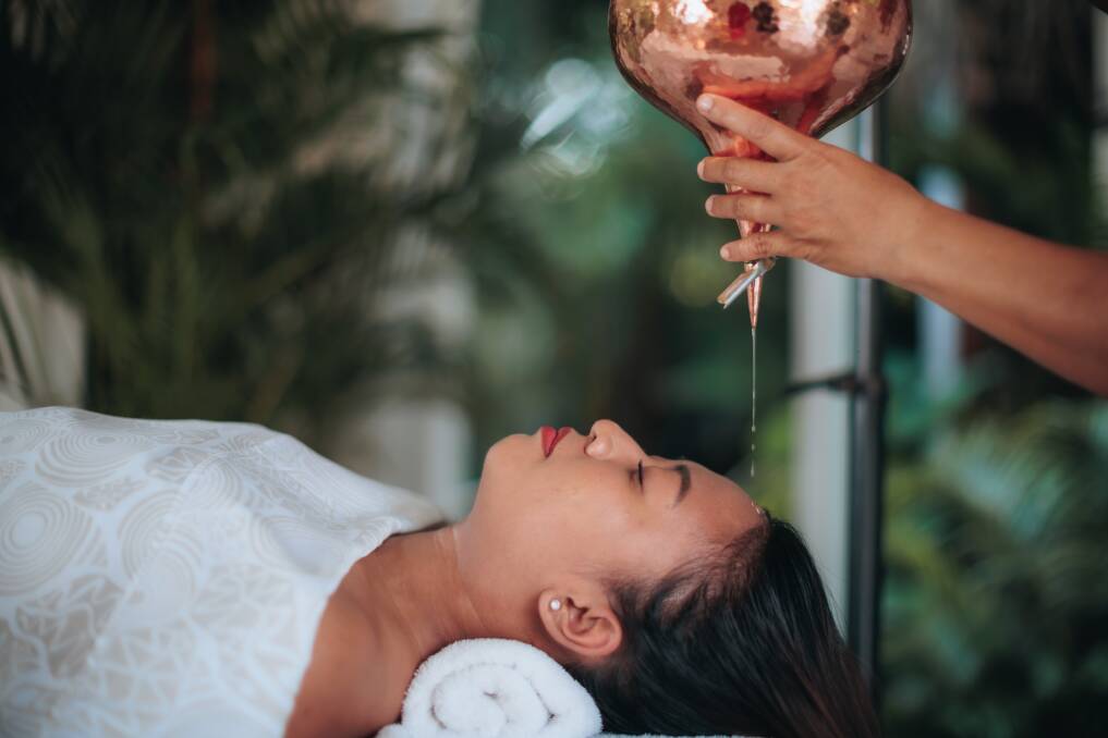 A spa treatment.