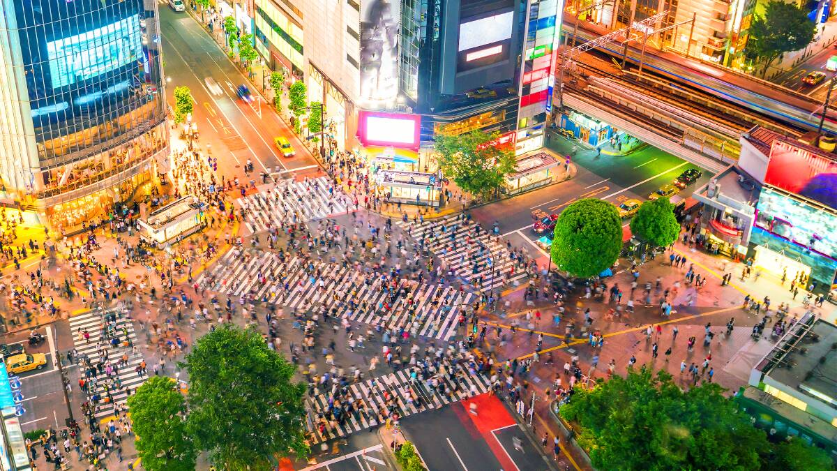 Shibuya Crossing. Picture by Shutterstock Shibuya Crossing. Picture by Shutterstock