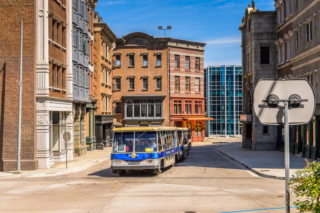 A New York City-inspired film set at Universal Studios in Hollywood. Picture: Shutterstock A New York City-inspired film set at Universal Studios in Hollywood. Picture: Shutterstock