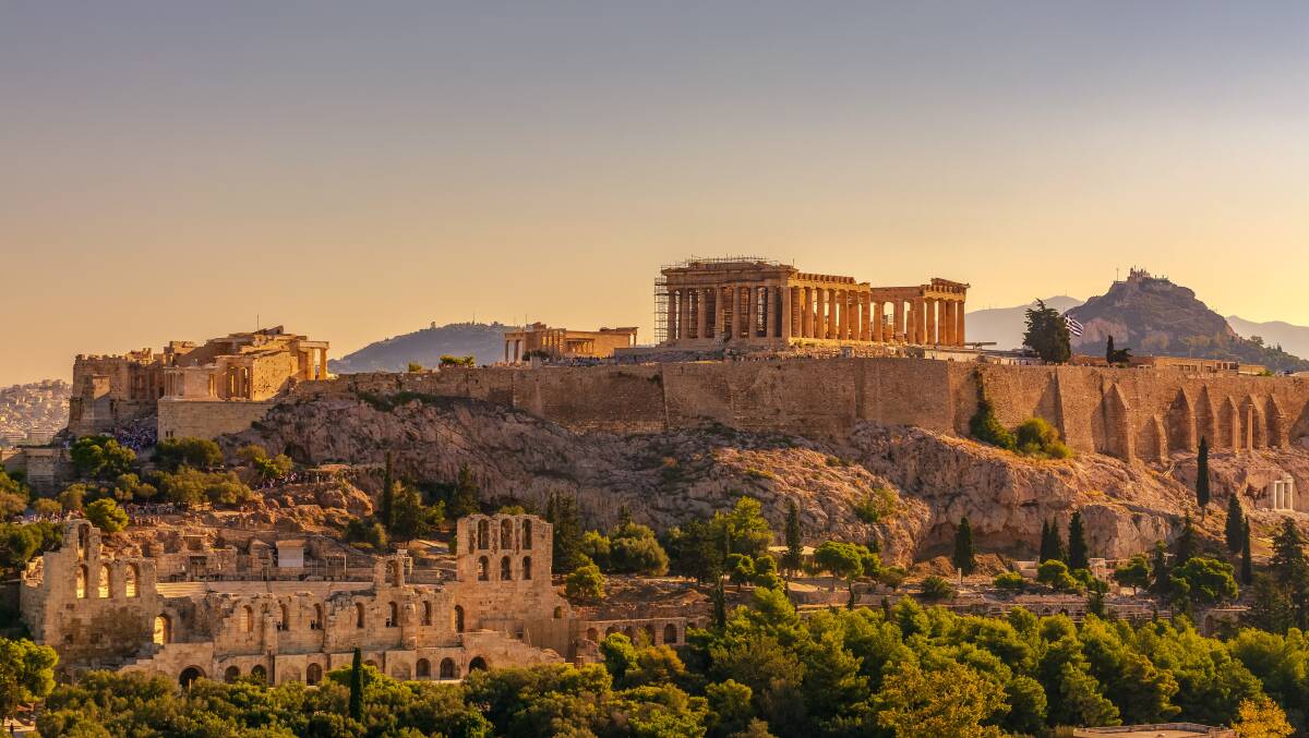 The Acropolis, Athens.