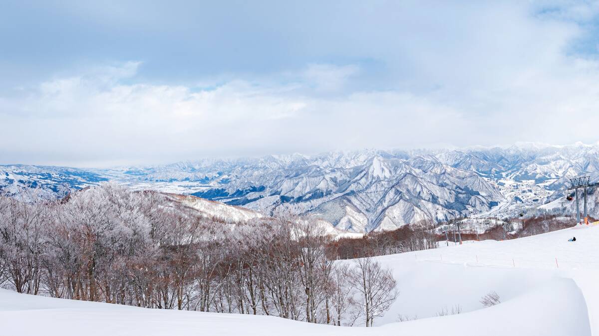 On the slopes of Gala Yuzawa. On the slopes of Gala Yuzawa.