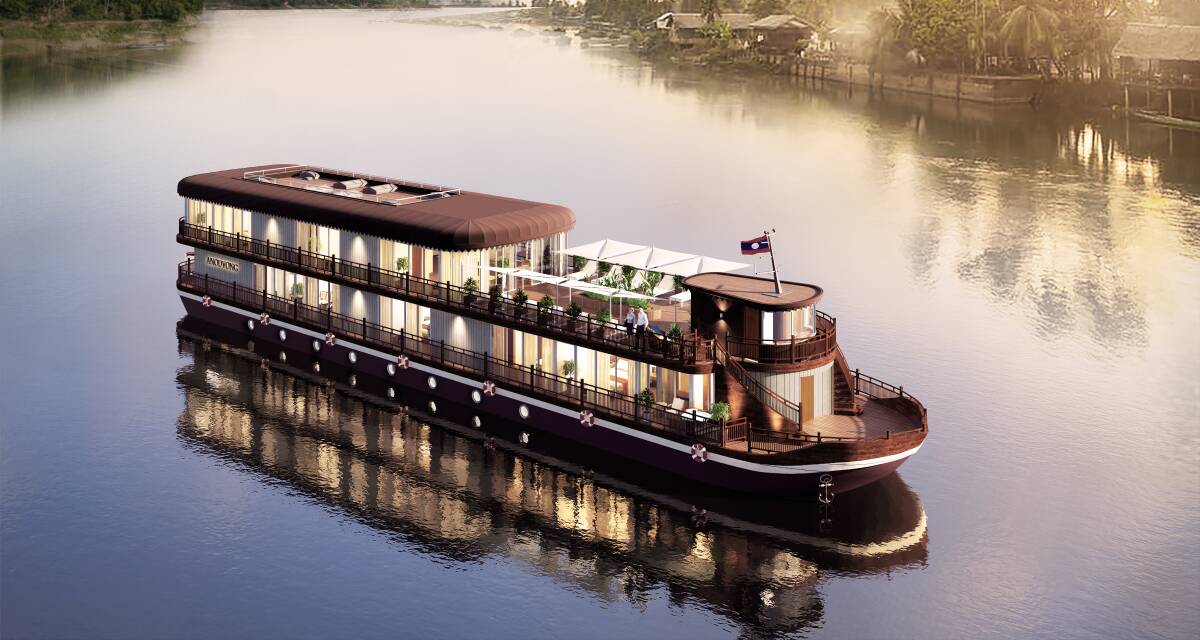 Heritage Line's new boutique ship, Anouvong. Heritage Line's new boutique ship, Anouvong.