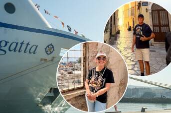 No cooking, no cleaning for a year: the Aussie couple spending 370 days living at sea