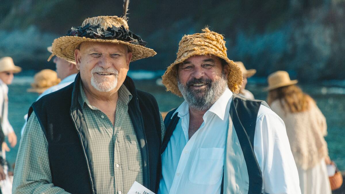 Locals celebrating the annual Bounty Day. Picture supplied