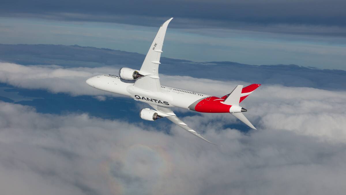 Qantas Boeing 787-9 Dreamliner. Picture Qantas