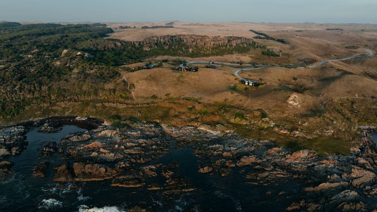 Kittawa Lodge, an off-grid retreat on King Island, Tasmania. Picture supplied Kittawa Lodge, an off-grid retreat on King Island, Tasmania. Picture supplied
