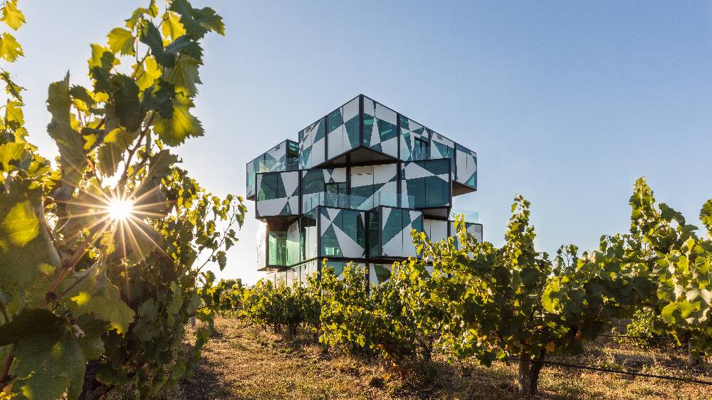 The d'Arenberg Cube in McLaren Vale, South Australia. File picture