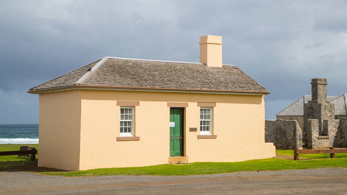 Royal Engineers Office, a historic building in Kingston, Norfolk Island, that now serves as a visitor information centre. Picture supplied