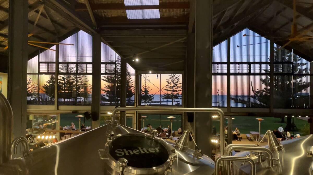 A "Busso" sunset at Shelter Brewing Co. Picture: Marlene Even