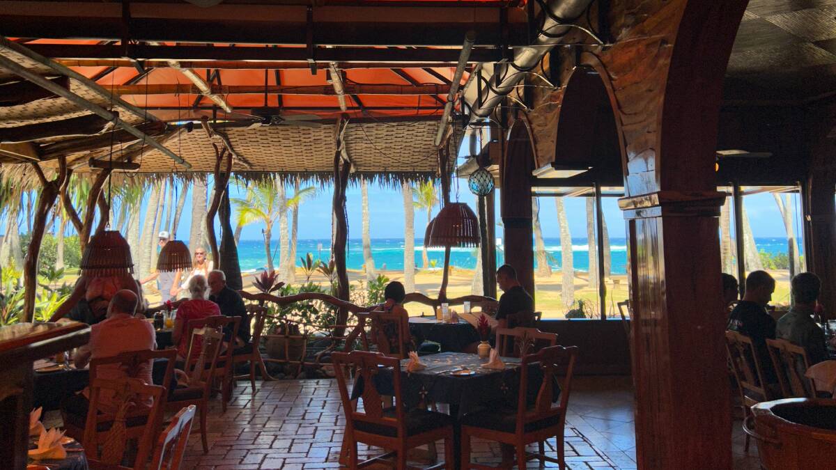 Mama's Fish House offers views of Maui's northern coastline. 