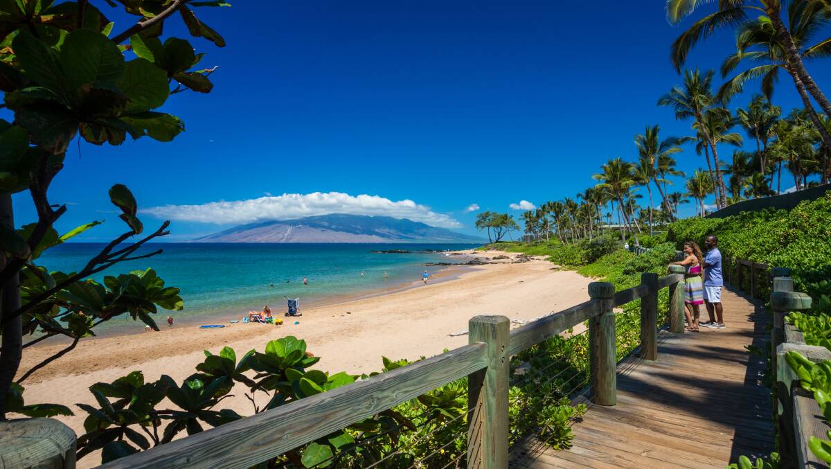 Beaches of Wailea.