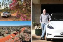 In 1983, they tackled the outback in a V8 Holden. In 2026, they did 15,000km in a Tesla