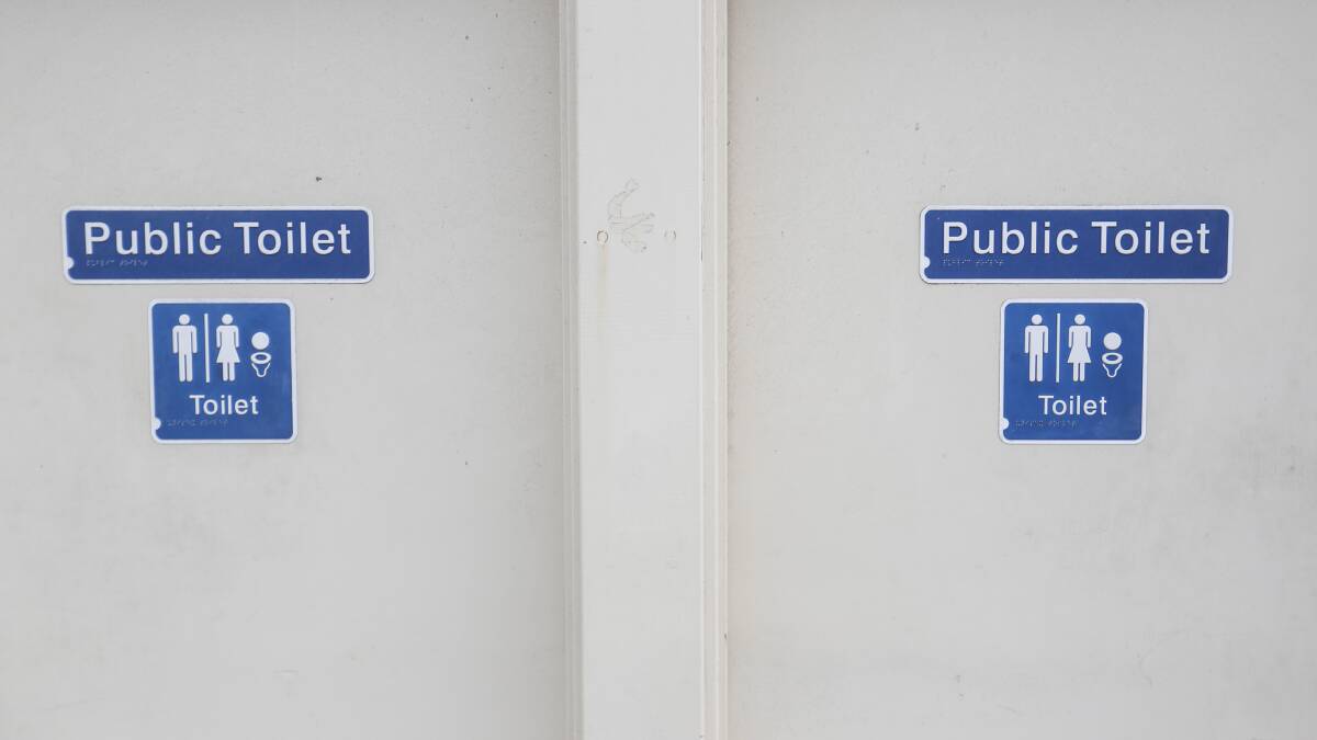 Public toilets. Picture by Morgan Hancock