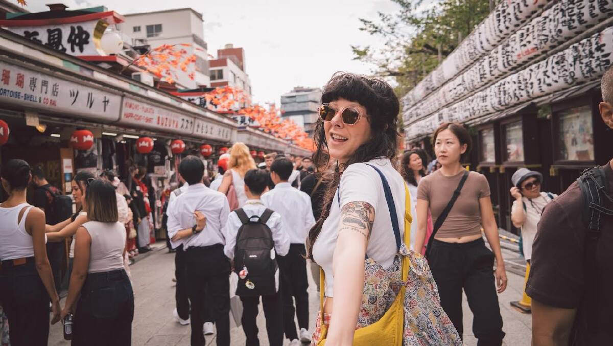 Fabiana De Abreu on her honeymoon in Japan in 2025. Picture supplied