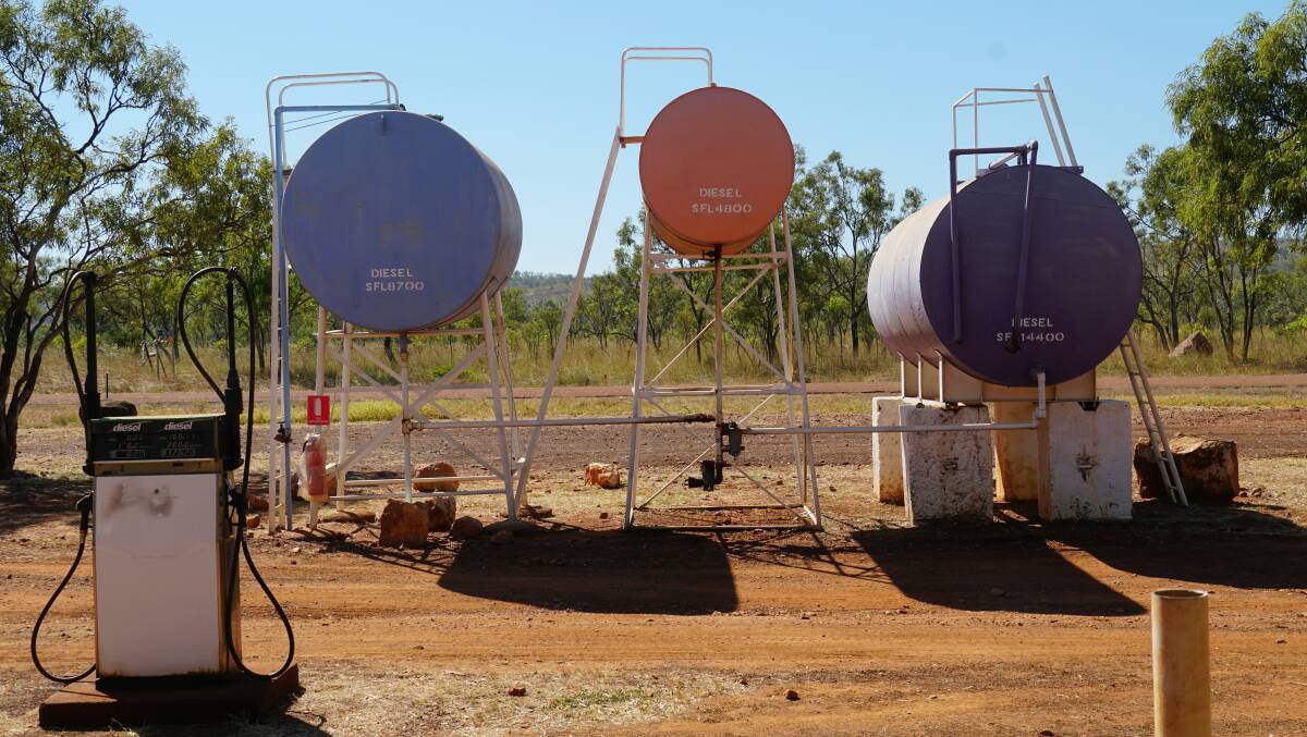 A fuel station on Gibb River Road in Western Australia's Kimberley region. Picture from Unsplash/Sheila C