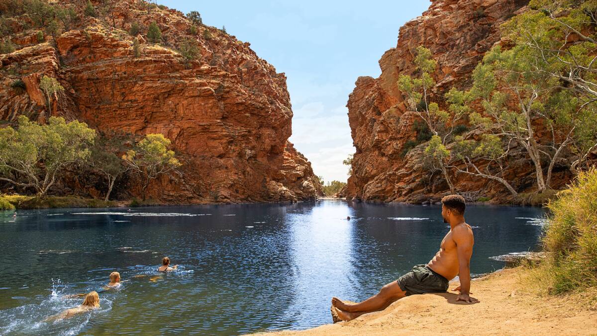 Ellery Creek Big Hole in the NT made the top 10. Picture supplied