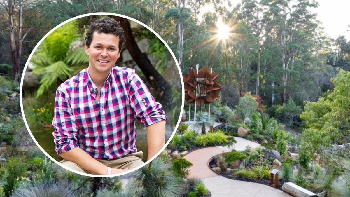 Landscape designer Phillip Johnson, the man behind the Chelsea Australian Garden at Olinda in the Dandenong Ranges. Pictures supplied