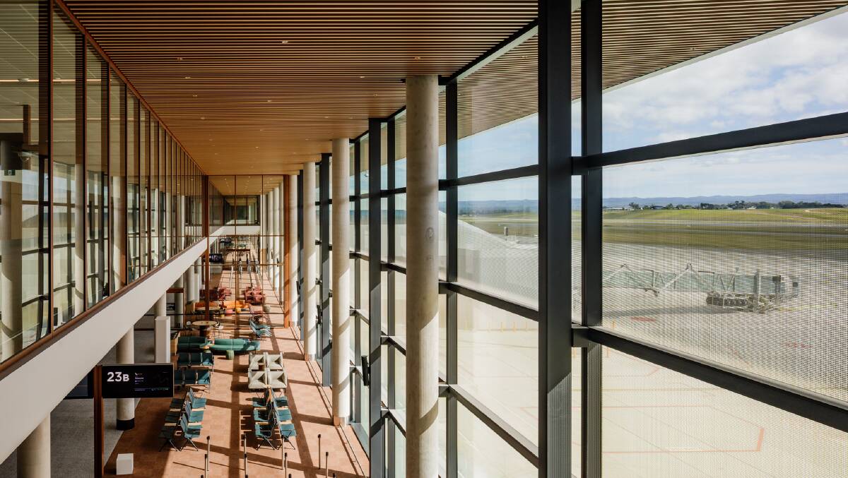Inside Western Sydney Airport terminal. Picture supplied Inside Western Sydney Airport terminal. Picture supplied