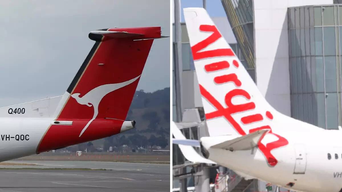 Qantas and Virgin go head-to-head on loyalty program. Pictures by Jeffrey Chan, Keegan Carroll