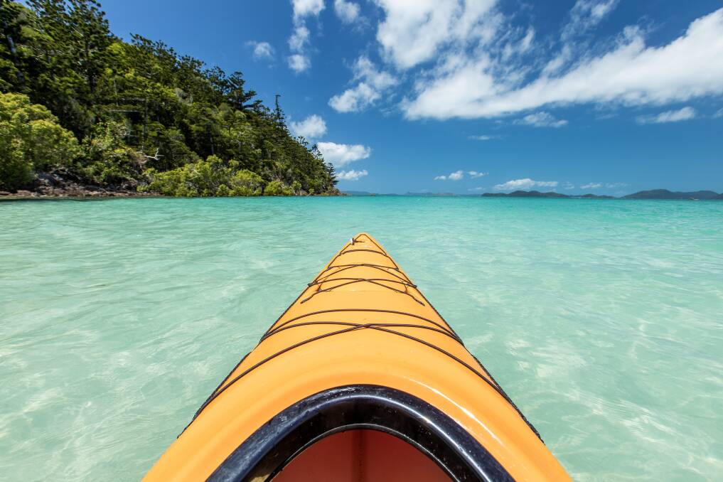 Blue bliss at Whitsunday Islands National Park. Pictures by Tourism Australia