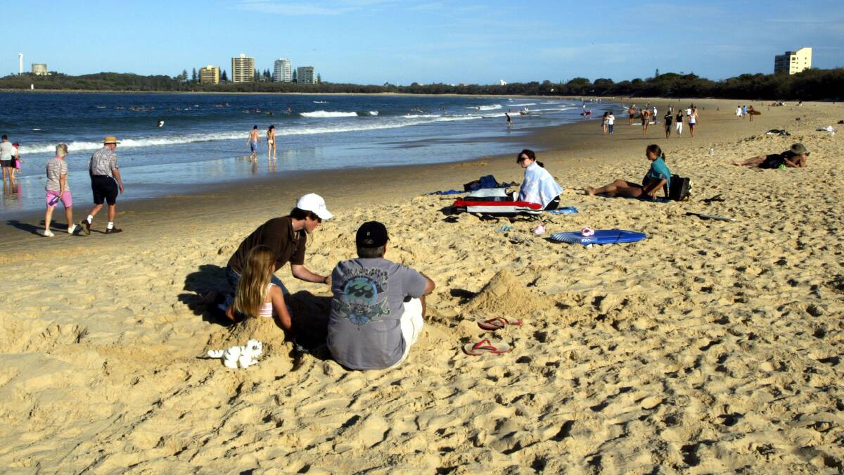 The stunning Mooloolaba Beach in the Queensland Sunshine Coast. Picture by Peter Batson The stunning Mooloolaba Beach in the Queensland Sunshine Coast. Picture by Peter Batson