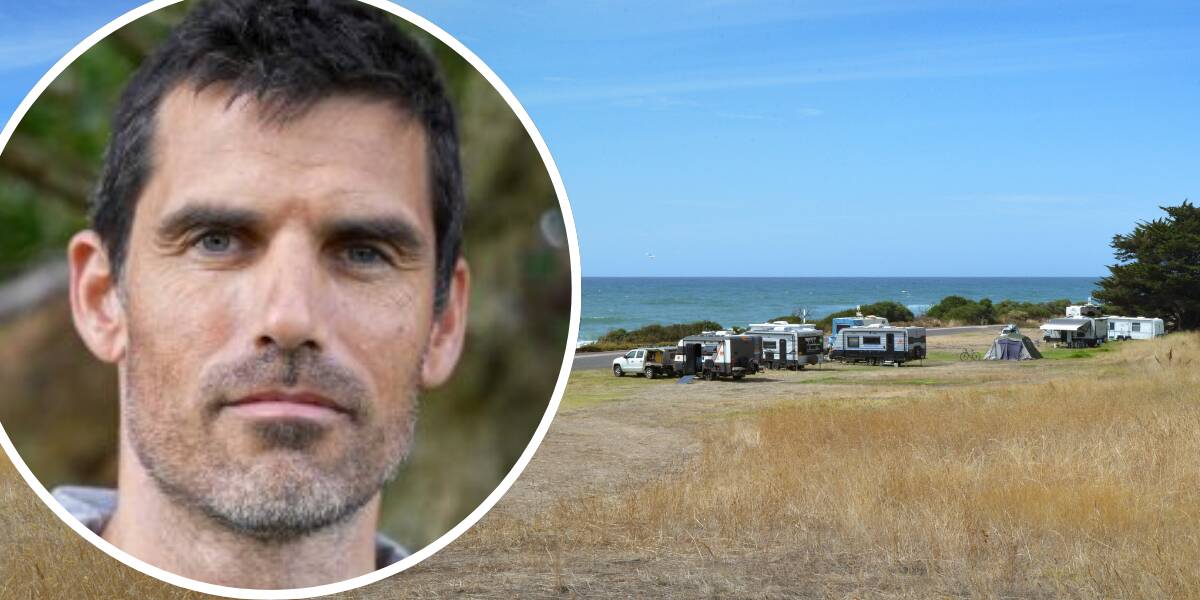 Finding free campgrounds is becoming trickier, but Outback Mike Atkinson said there are still plenty of good spots off the beaten track. Picture by Kelly Slater, inset supplied