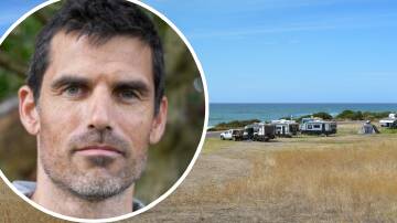 Finding free campgrounds is becoming trickier, but Outback Mike Atkinson said there are still plenty of good spots off the beaten track. Picture by Kelly Slater, inset supplied