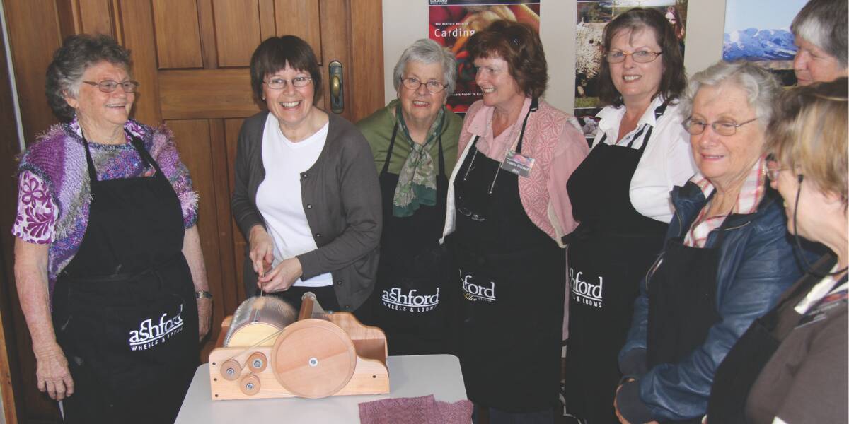 Friendships on the yarn tours form quickly and the travellers spend their nights gossipping, crafting and having fun. Picture supplied