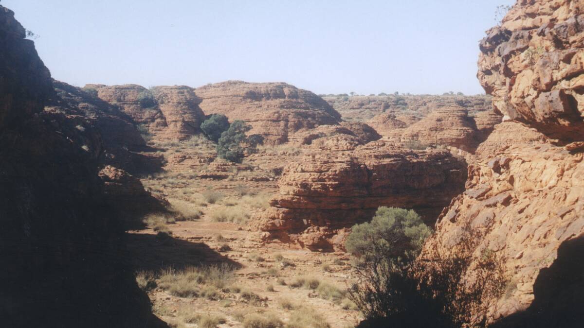 Ginty's Lookout offers free camping nearby the breathtaking King's Canyon. Picture by ACM