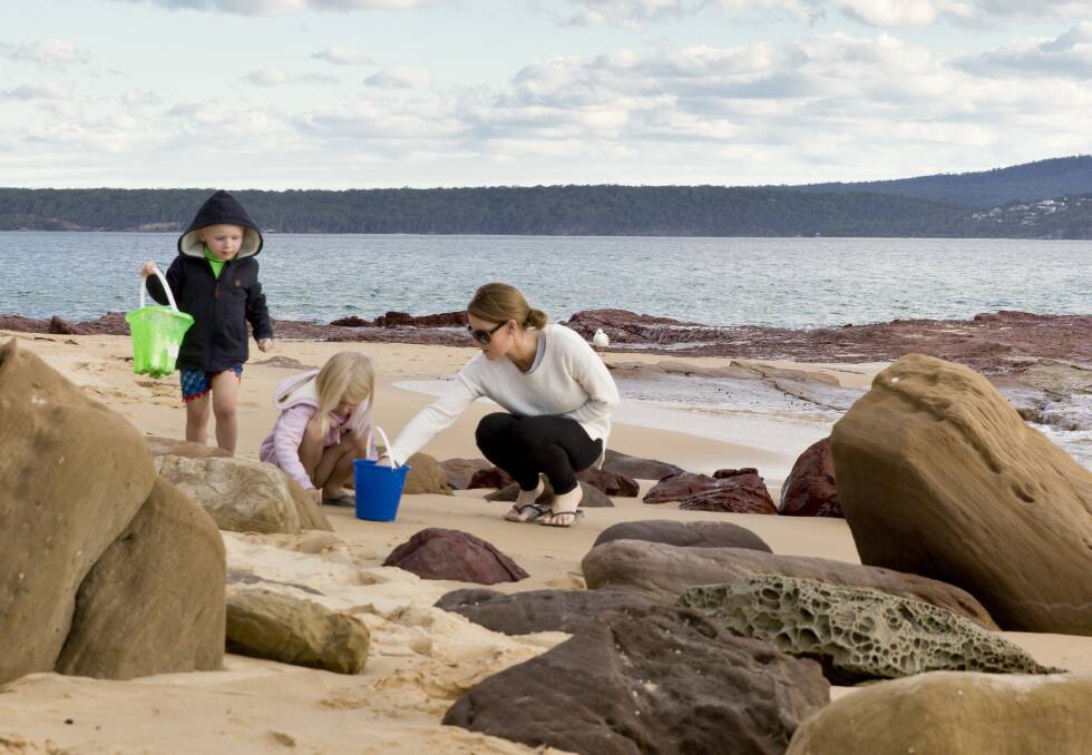 Family-friendly Bar Beach. Picture: Destination NSW Family-friendly Bar Beach. Picture: Destination NSW