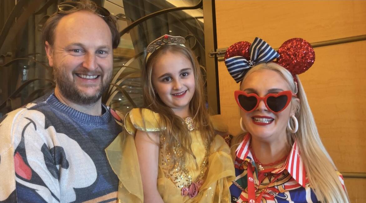 Becca and Gabe Reed from Vincentia with their daughter Vegas-Jack, seven. Picture by Megan Doherty Becca and Gabe Reed from Vincentia with their daughter Vegas-Jack, seven. Picture by Megan Doherty