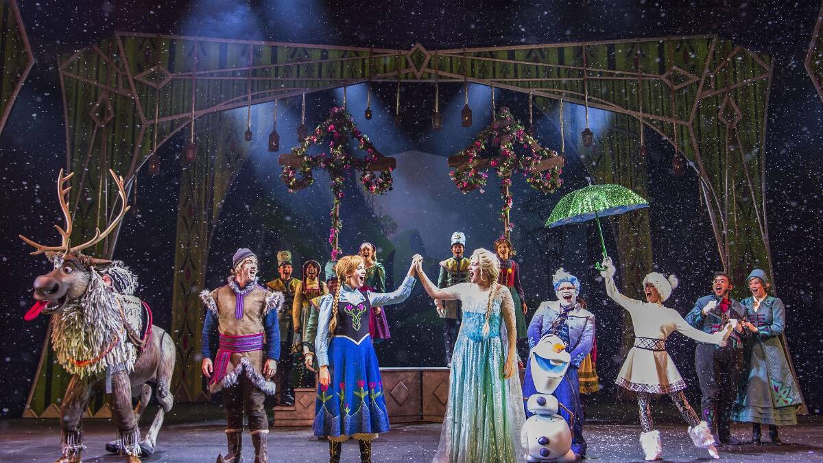 A full-scale production of Frozen is presented in the almost 1000-seat Walt Disney Theatre. Picture supplied A full-scale production of Frozen is presented in the almost 1000-seat Walt Disney Theatre. Picture supplied