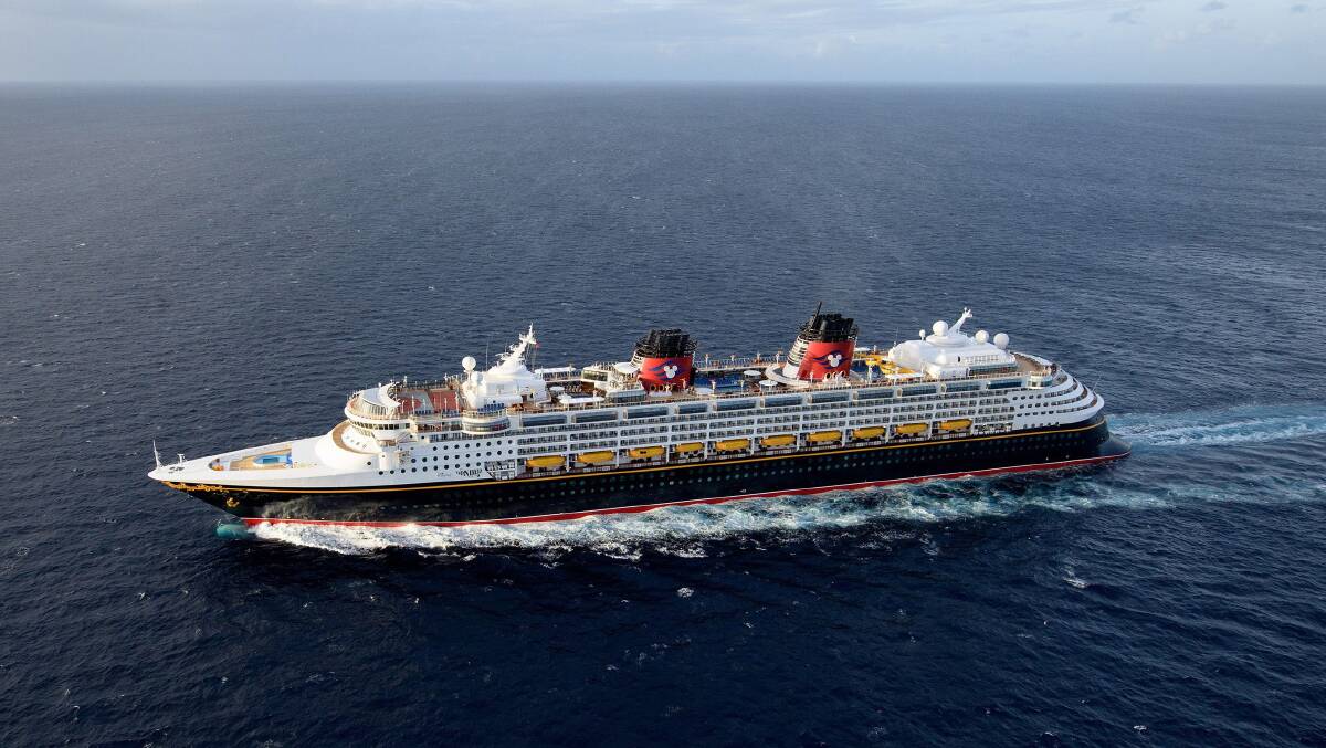 The Disney Wonder is an Italian-made ship built in 1999, with an updated, cartoon-ish style. Picture supplied The Disney Wonder is an Italian-made ship built in 1999, with an updated, cartoon-ish style. Picture supplied