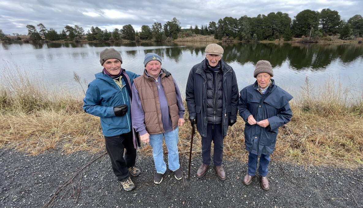 Rod Evans, David Graham, Rodney Tonkin and Barry Darley. Picture by Nick McGrath