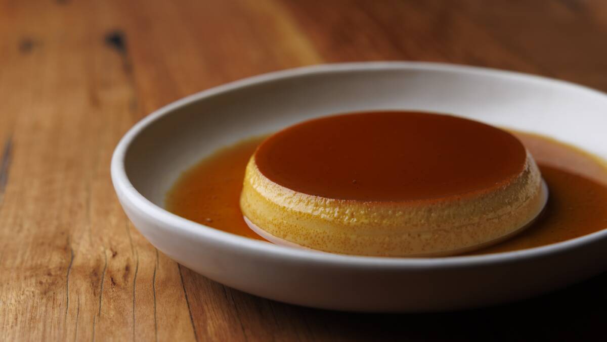 Rebel Rebel's flan.