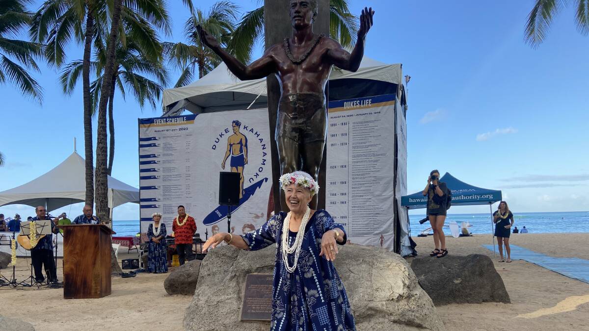 Celebrating the birthday of Duke Kahanamoku.
