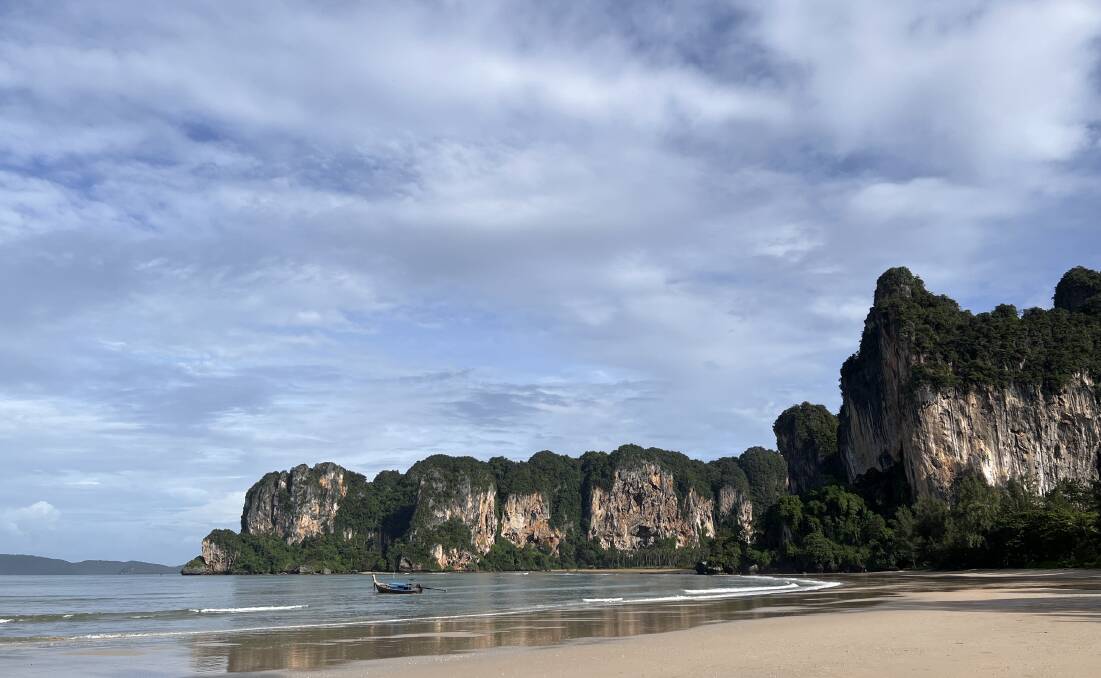 Inaccessible by road, sleepy and idyllic, Railay promises the perfect blend of adventure and relaxation. Picture: John Hanscombe