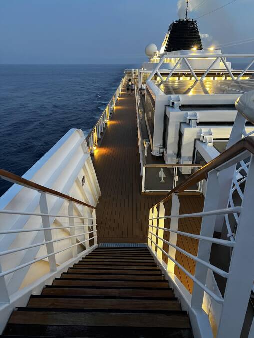 Far from the madding crowd, the Viking Orion never feels crowded. Picture: John Hanscombe