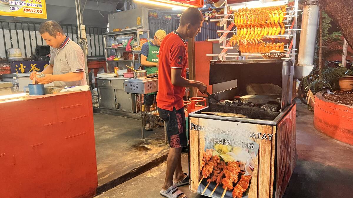 Penang is famous for its hawker food. Picture: John Hanscombe Penang is famous for its hawker food. Picture: John Hanscombe