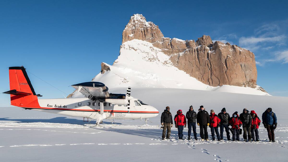 An image of one of David Sinclair's small-group tours to Antarctica. An image of one of David Sinclair's small-group tours to Antarctica.