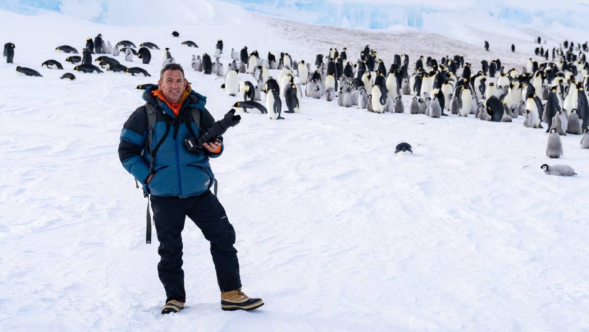 Hobart man David Sinclair's tourism business Islands & Ice Travel offers visitors a unique and intimate experience with the wonders of Antarctica. Picture by Jarryd Salem Hobart man David Sinclair's tourism business Islands & Ice Travel offers visitors a unique and intimate experience with the wonders of Antarctica. Picture by Jarryd Salem