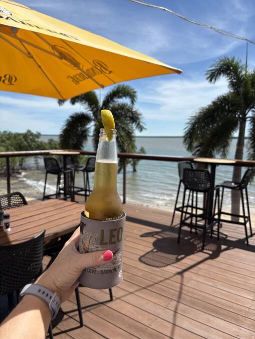 Enjoying the view at Crab Claw Island Resort. Picture by Jessica Brown