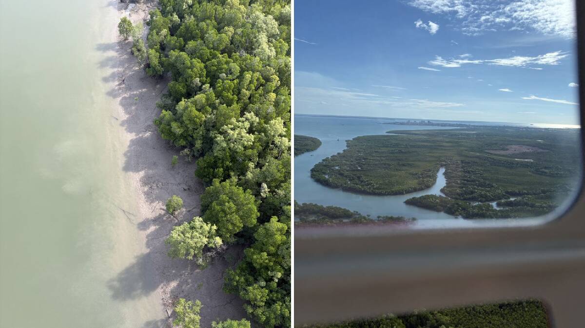 Amazing views from the helicopter. Picture by Jessica Brown