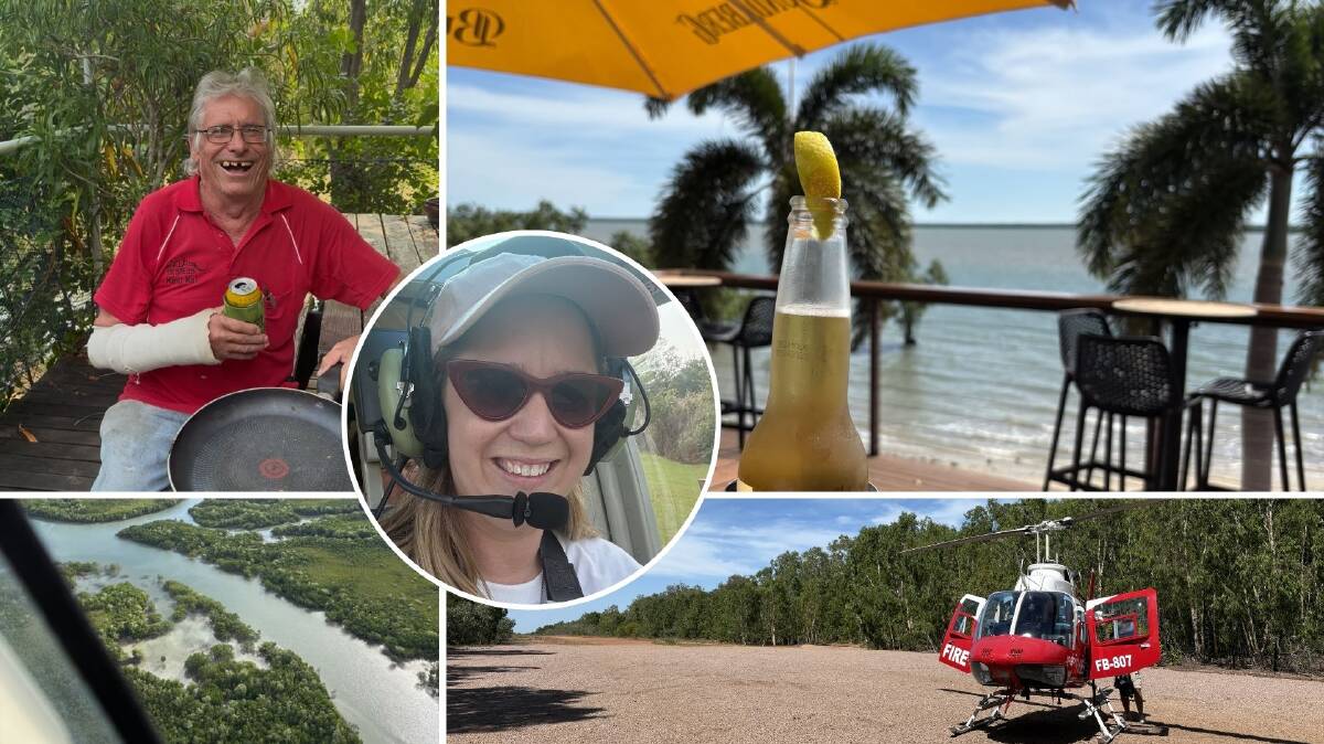 How a helicopter pub crawl became one of the best experiences I have ever had in the Northern Territory.
