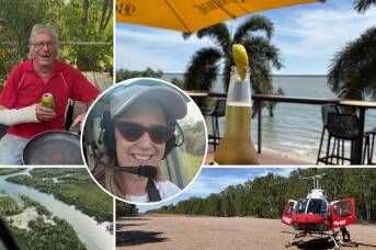 Crocs, cold beers and a chopper: I took Australia's wildest weekend pub crawl