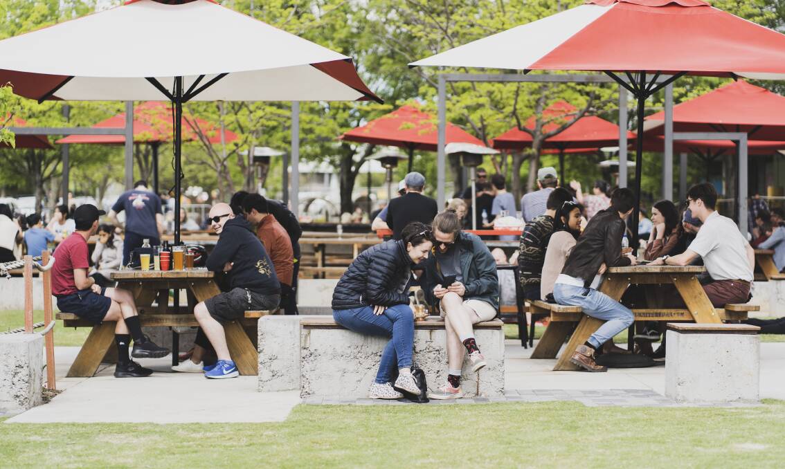 Keeping it flexible at Capital Brewing. Picture by Dion Georgopoulos