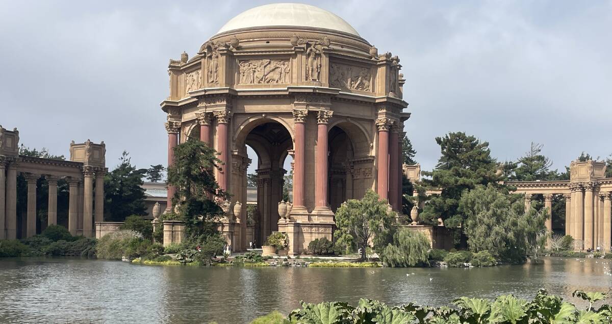The Palace of Fine Arts is known as San Francisco's Eiffel Tower. Picture by James Gardiner