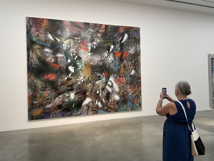 Julie Mehretu's A Transcore of the Radical Imaginatory is on exhibition all summer. Picture by Josh Leeson Julie Mehretu's A Transcore of the Radical Imaginatory is on exhibition all summer. Picture by Josh Leeson