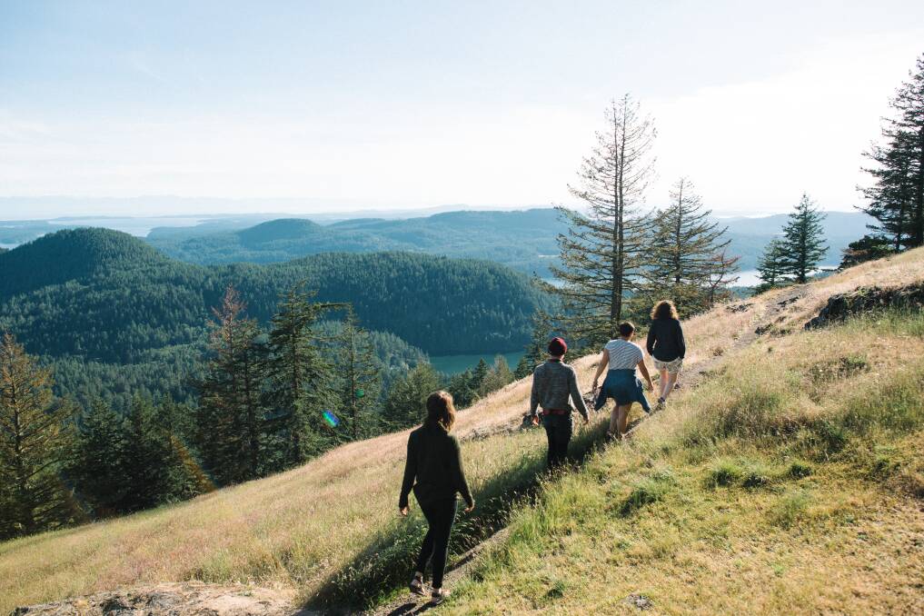 There are world class-hikes all across the islands. Picture: Visit San Juans/Dan Halferty